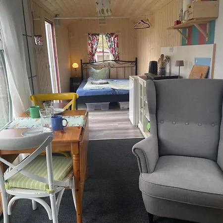 Bauwagen Villa Maibeere Radebeul Buitenkant foto