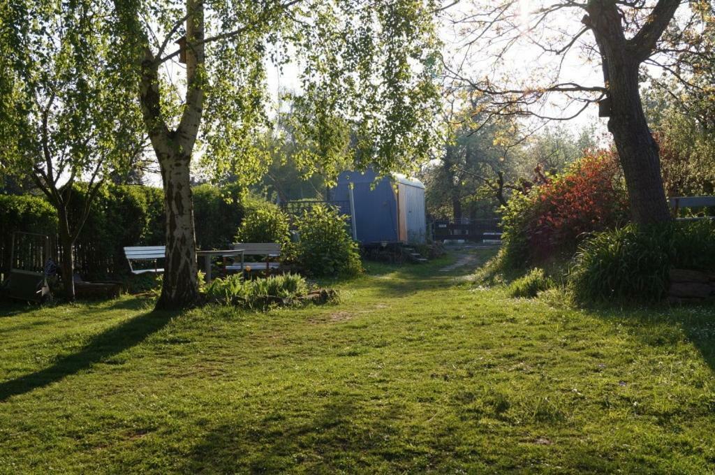 Campsite Bauwagen Maibeere